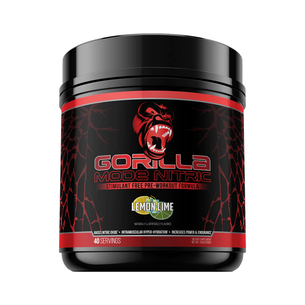 Gorilla Mode Nitric Pre-Workout - Lemon Lime