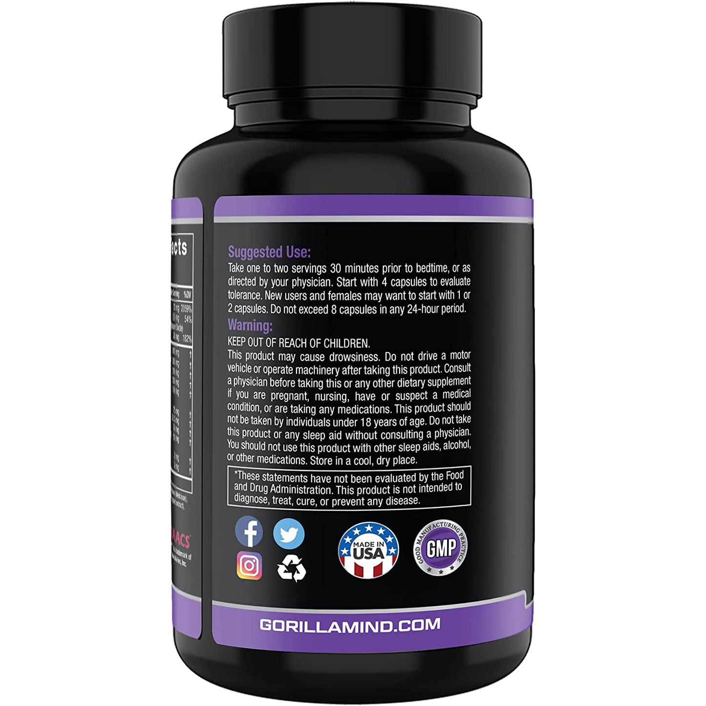 Gorilla Dream Premium Sleep Aid