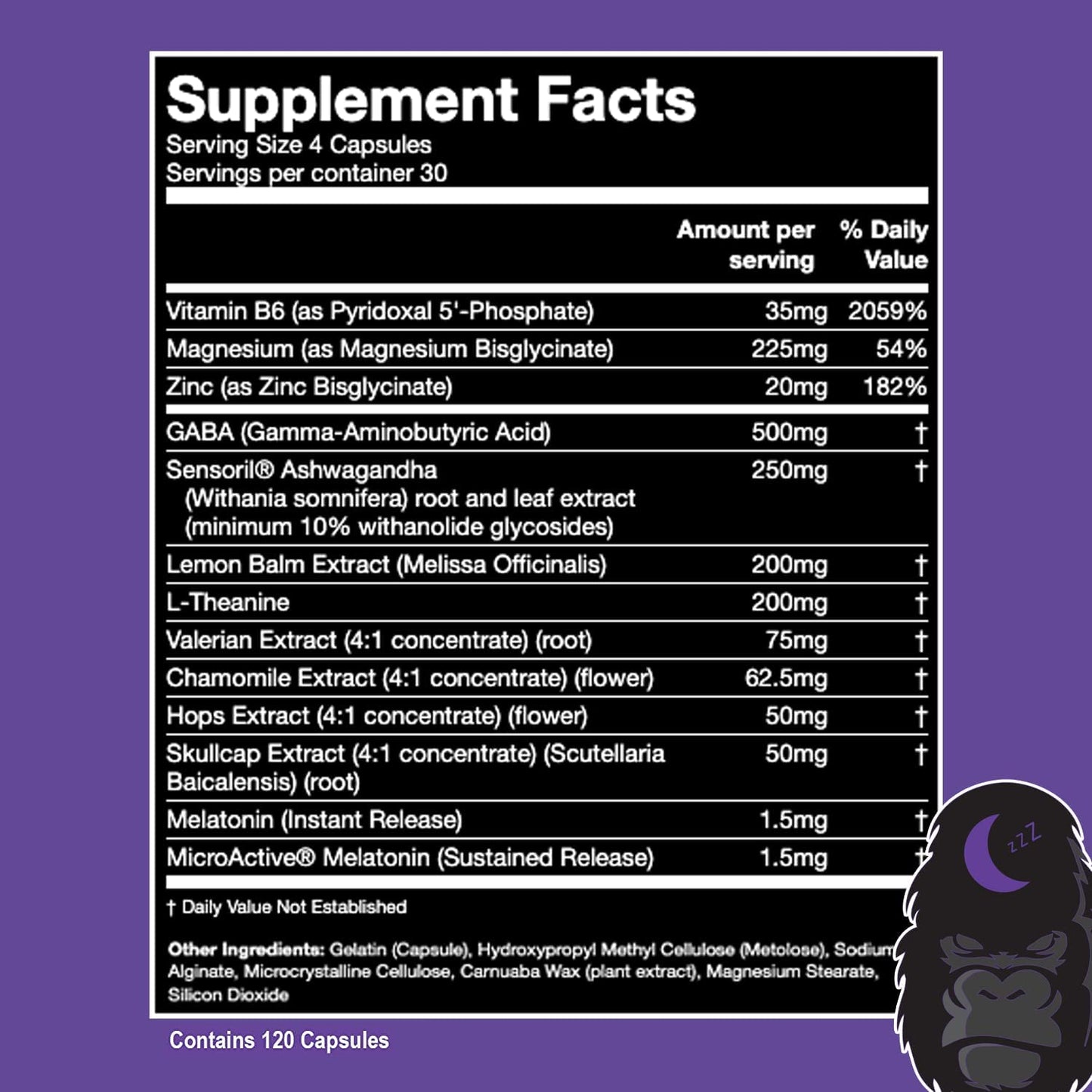 Gorilla Dream Premium Sleep Aid