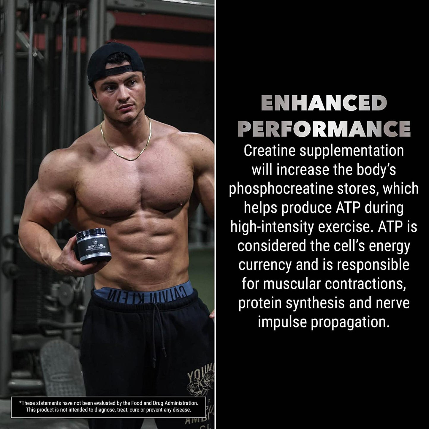 Gorilla Mode Creatine Capsules