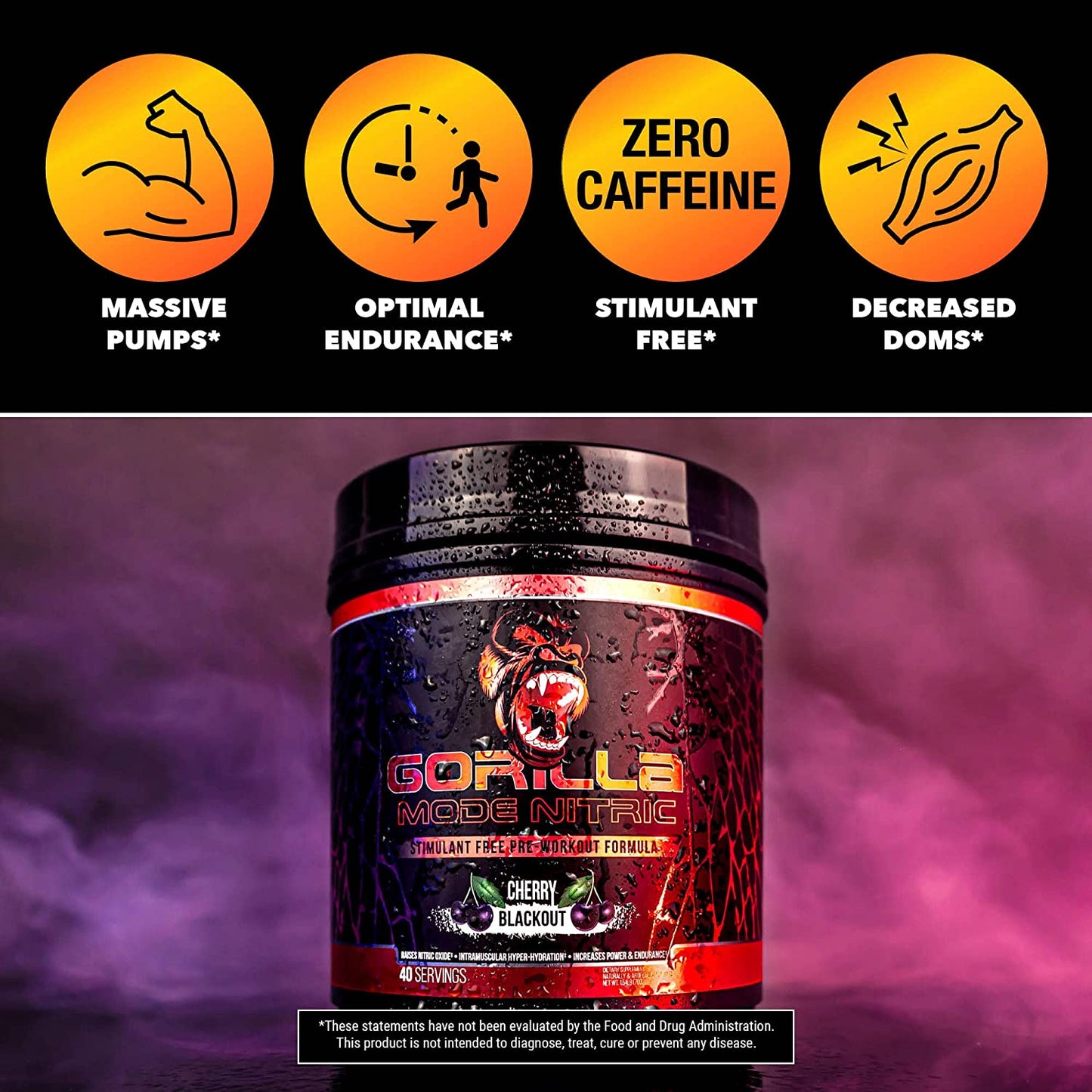 Gorilla Mode Nitric Pre-Workout - Bombsicle