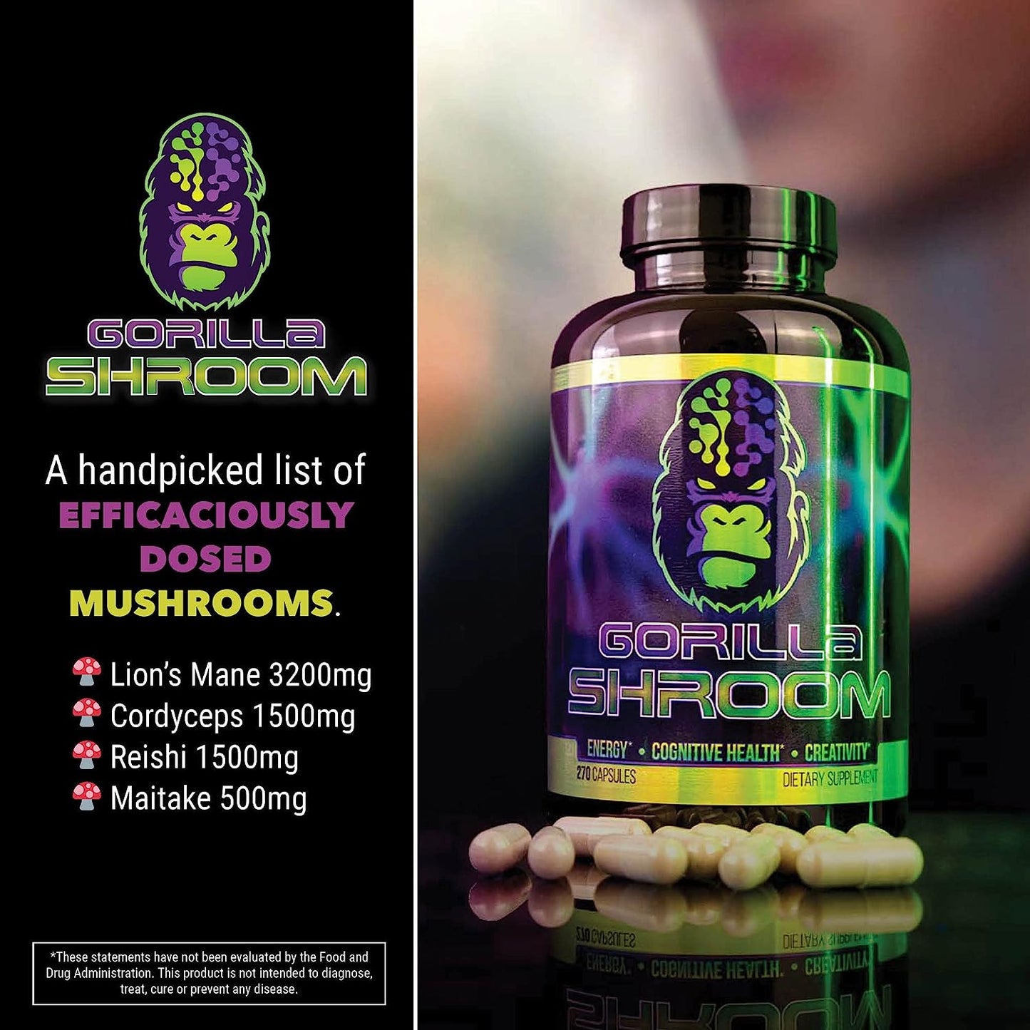 Gorilla Shroom Nootropic Formula