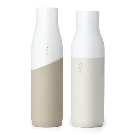LARQ Movement White/Dune 950ml + 740ml Insulated Bottle