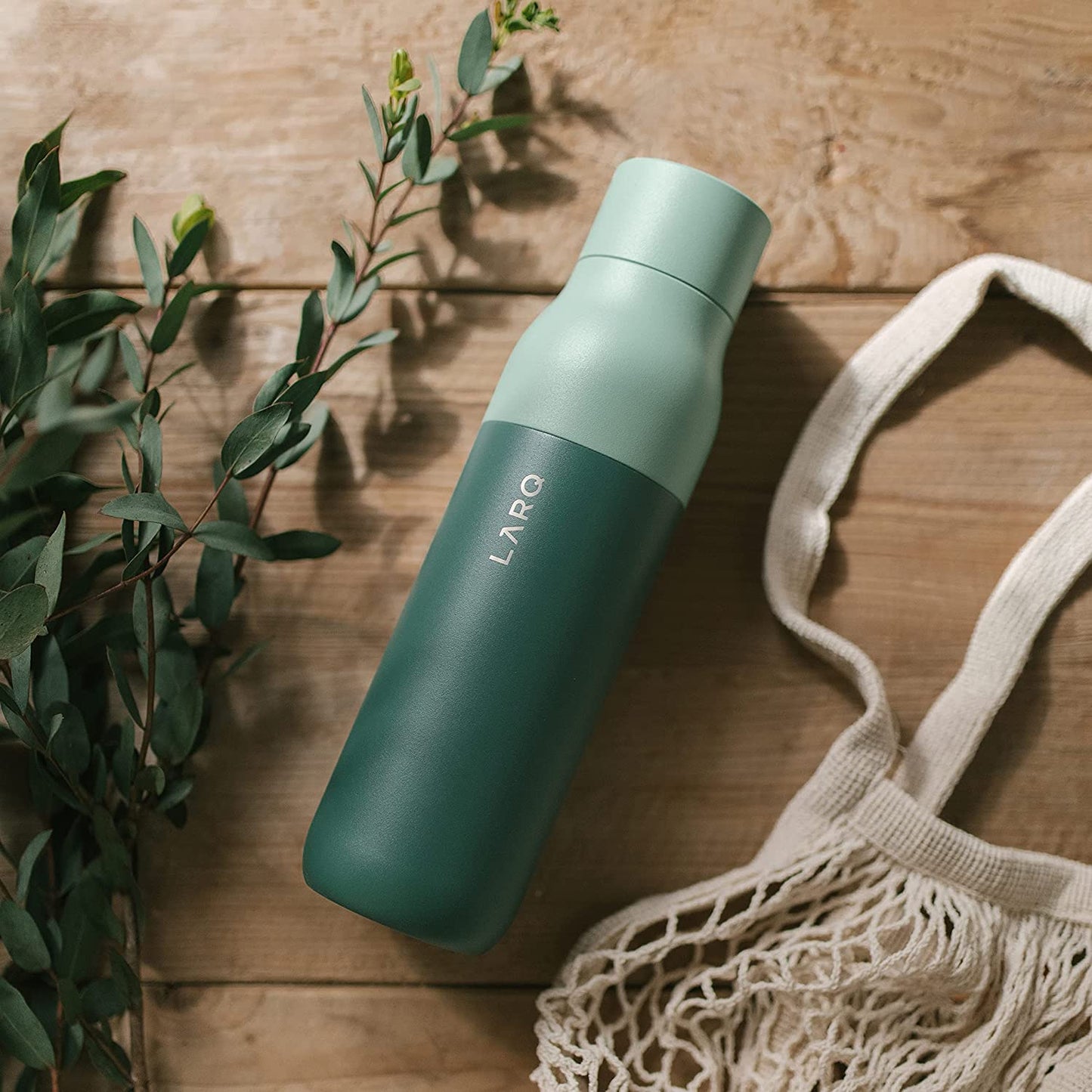 LARQ Bottle PureVis Eucalyptus Green 500ml
