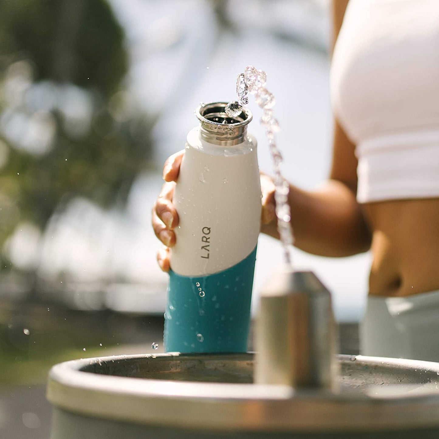 LARQ Bottle PureVis Movement White/Pebble 950ml