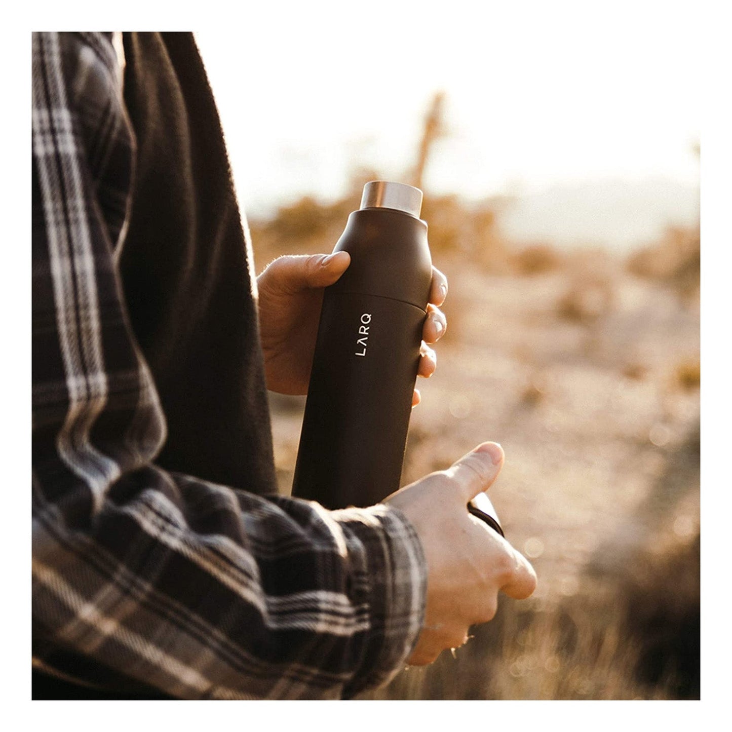 LARQ Bottle PureVis Obsidian Black 740ml
