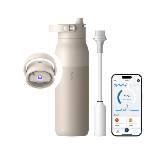 LARQ Bottle PureVis 2 Mojave Dune 1L