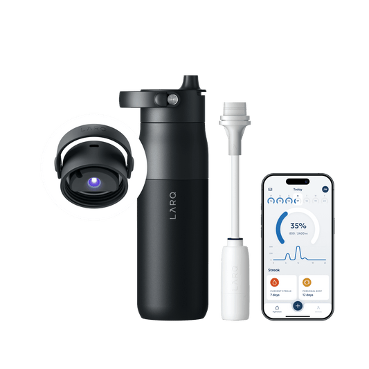 LARQ Bottle PureVis 2 Obsidian Black 680ml