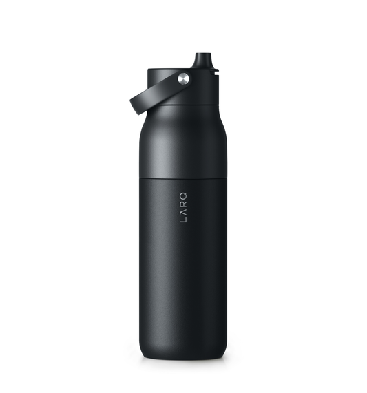 LARQ Swig Top Bottle Obsidian Black 1 Litre