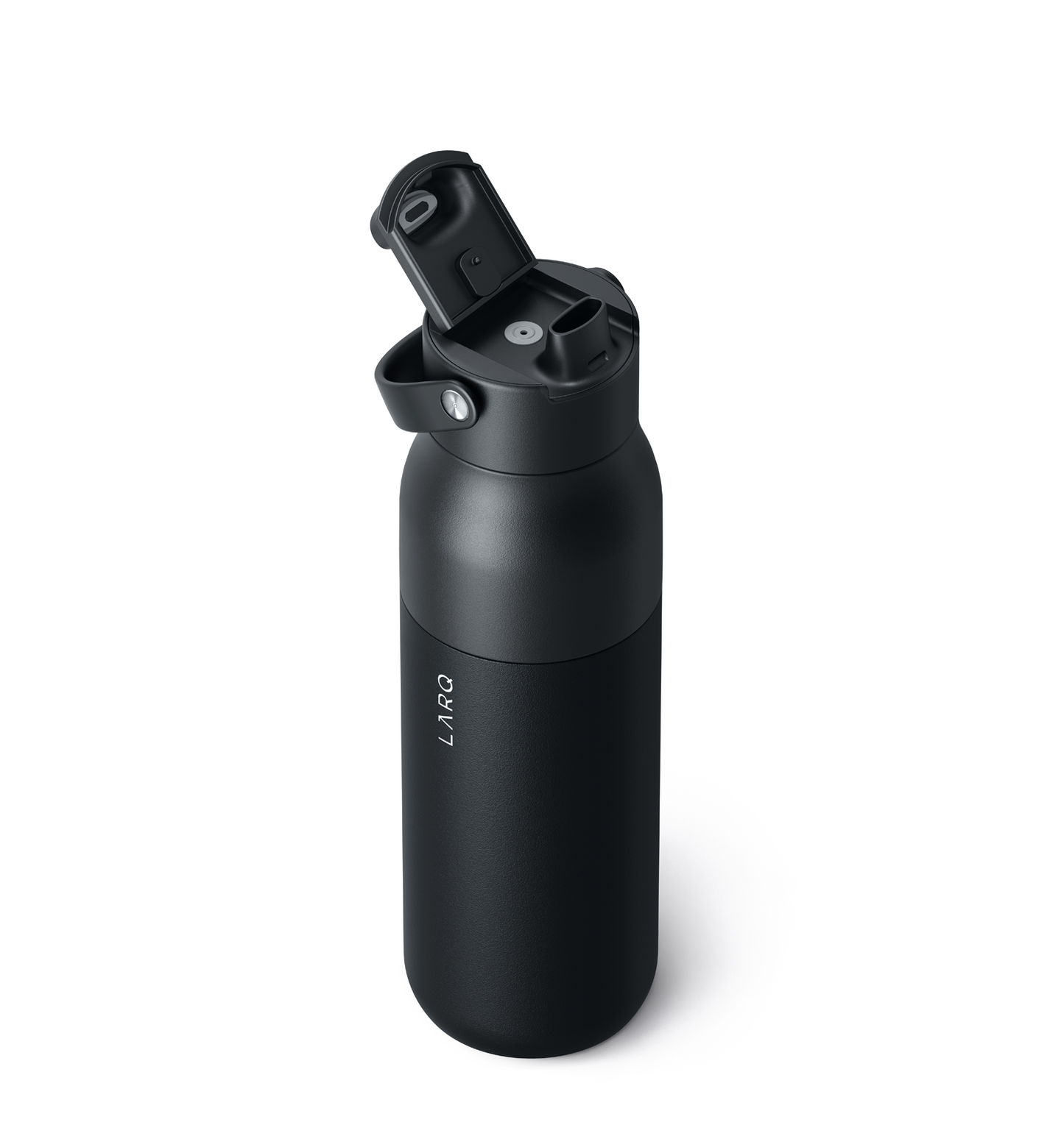 LARQ Swig Top Bottle Obsidian Black 1 Litre