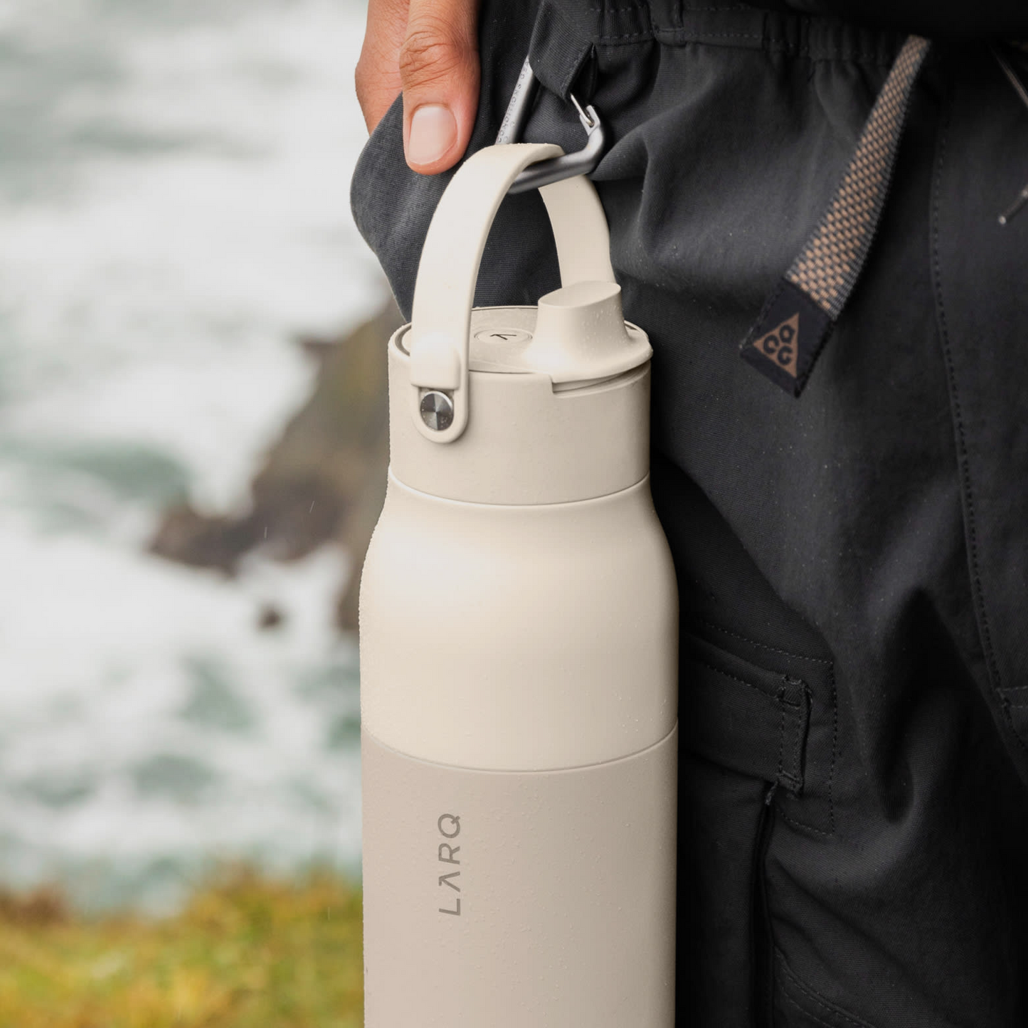 LARQ Bottle PureVis 2 Mojave Dune 1L