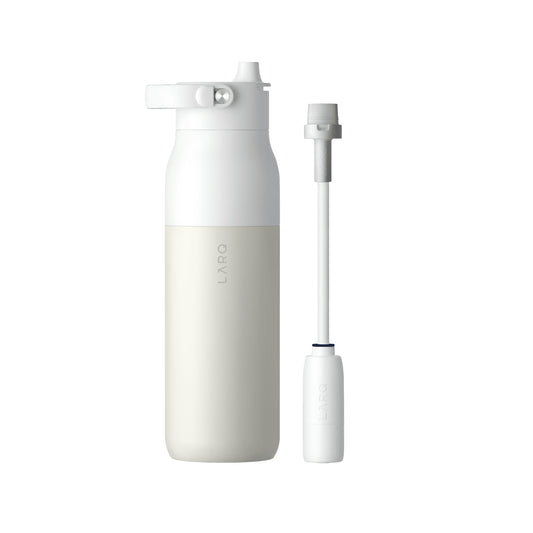 LARQ Bottle Filtered Swig Top Granite White 1 Litre
