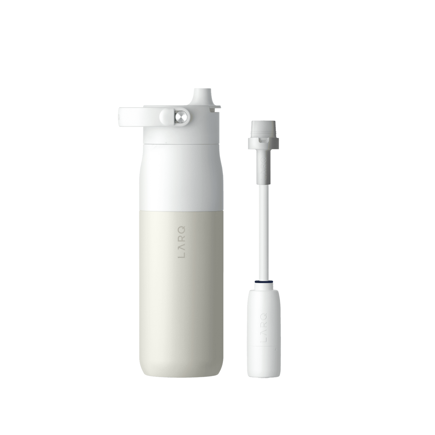 LARQ Bottle Filtered Swig Top Granite White 680ml