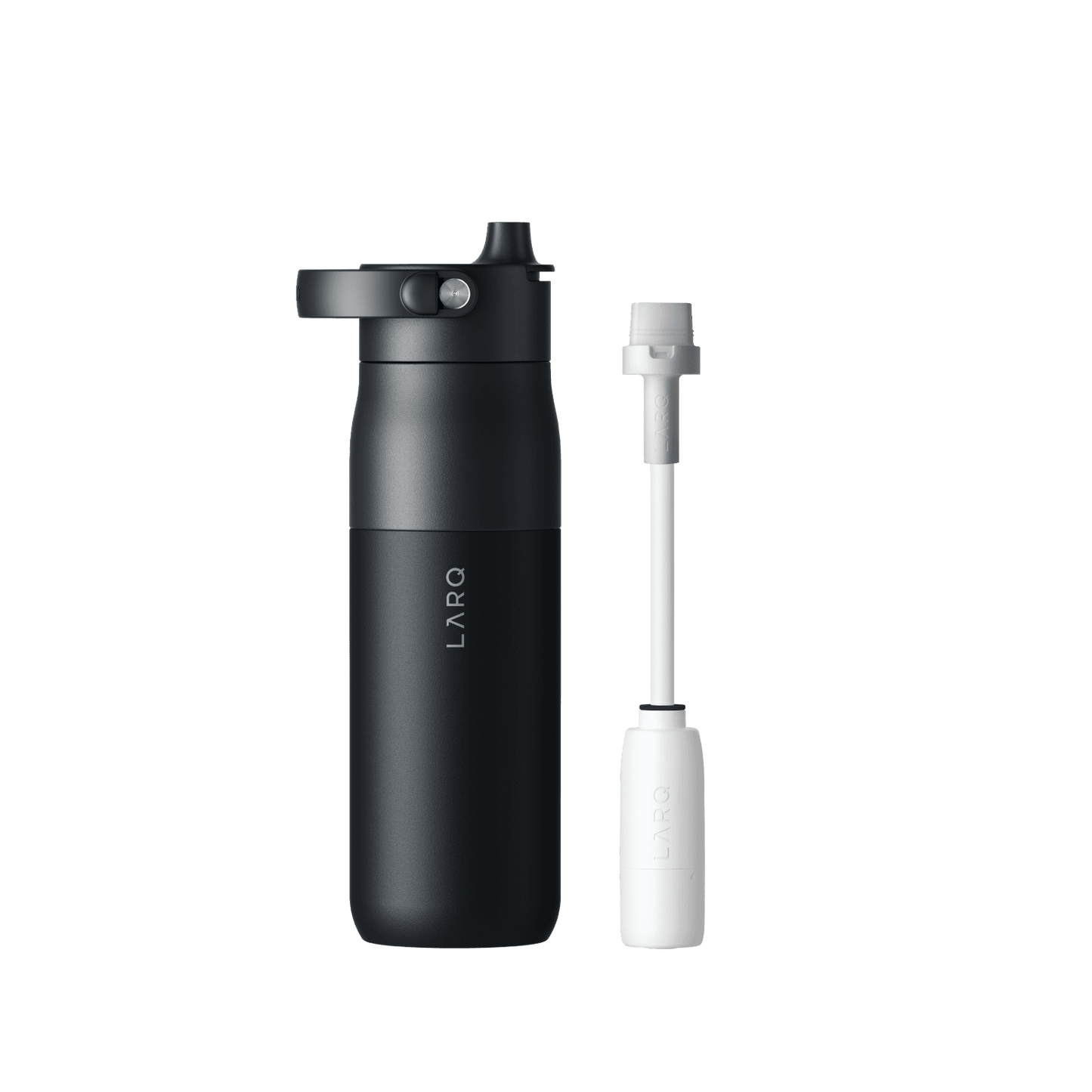 LARQ Bottle Filtered Swig Top Obsidian Black 680ml