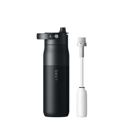 LARQ Bottle Filtered Swig Top Obsidian Black 680ml