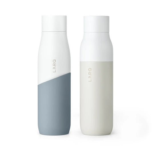 LARQ Movement White/Pebble 710ml + 500ml Insulated Bottle