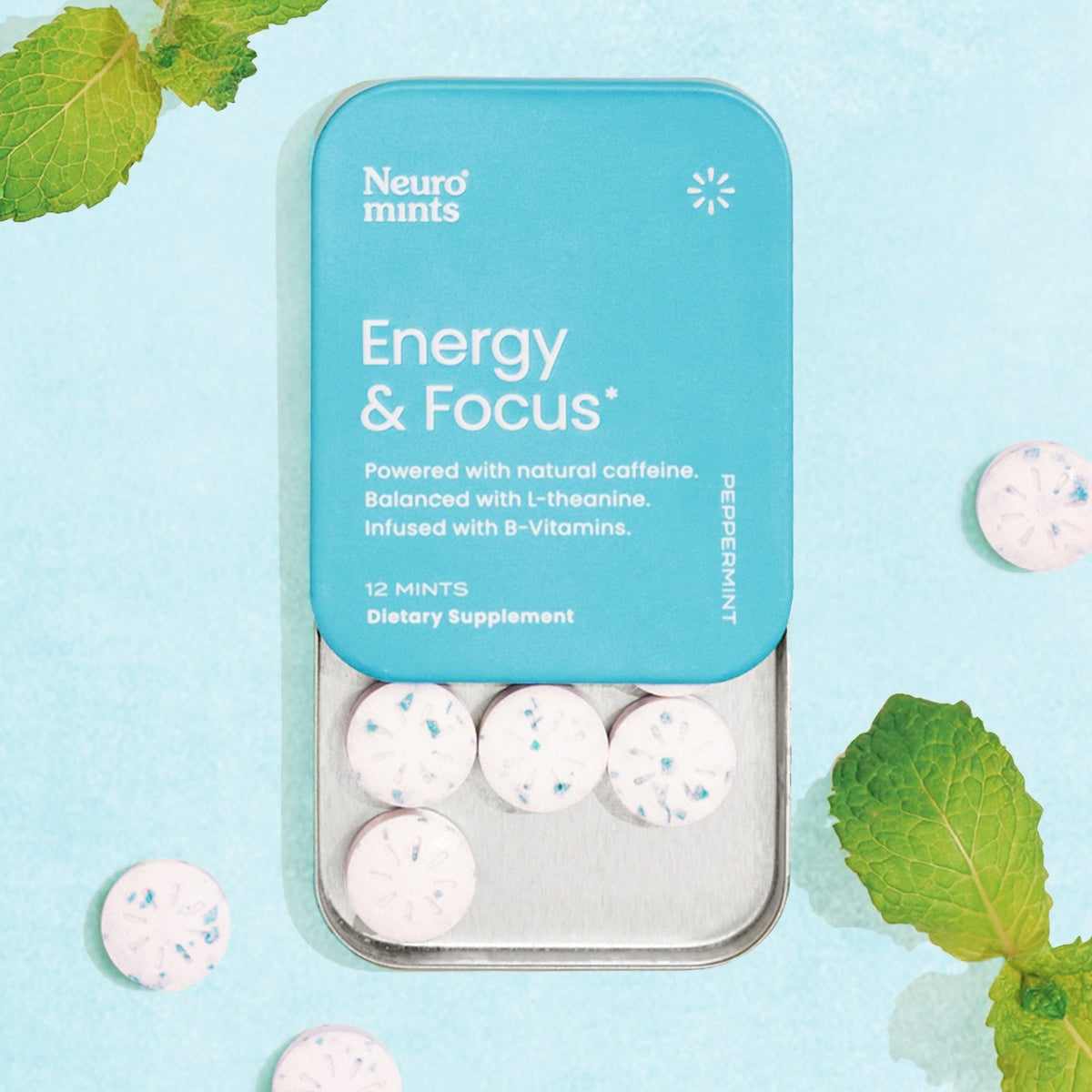 Neurix Mints Neuro® Mints Energy & Focus™ 6 Pack (72 pcs) – Lifestyle Retail